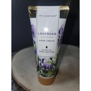Spa Luxetique LAVENDER Hand Cream W/ SHEA BUTTER 3.4 Fl. Oz.~NEW/SEALED